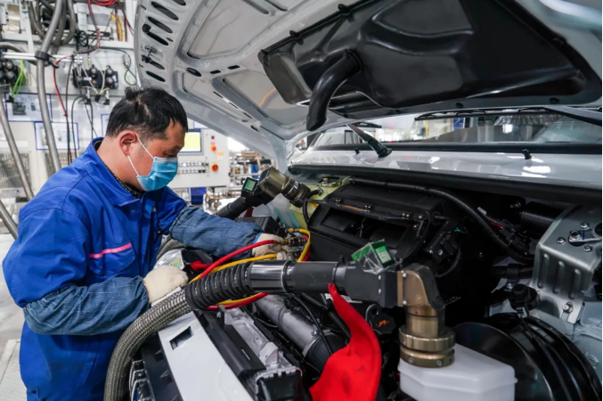 “气体检测”也是汽车制造业的重要环节
